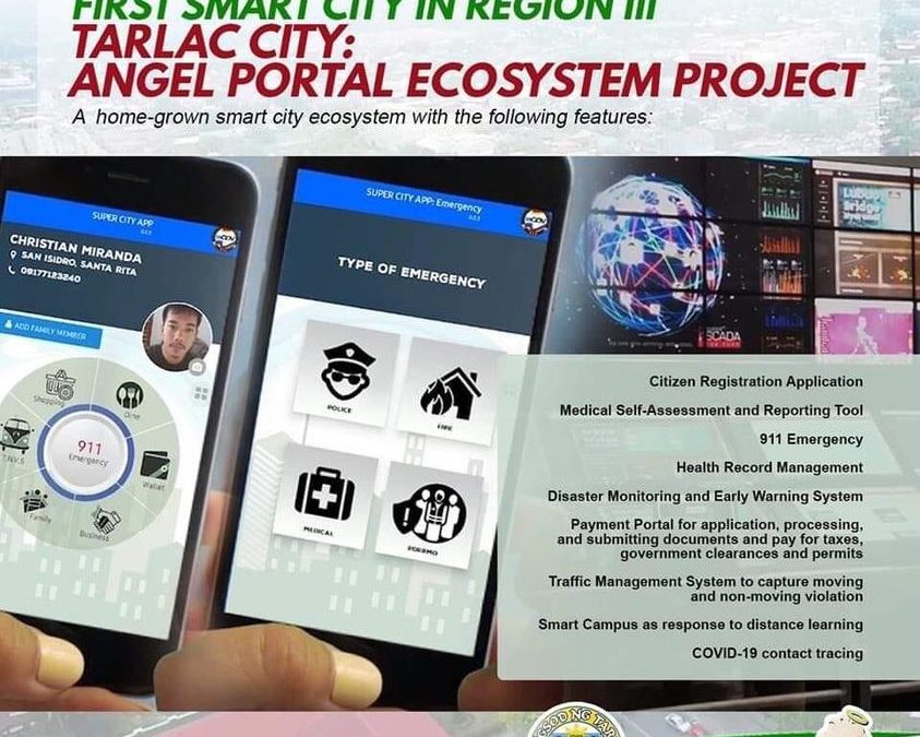 The City Government of Tarlac fulfills the first ever smart city in Region III dubbed as TARLAC CITY